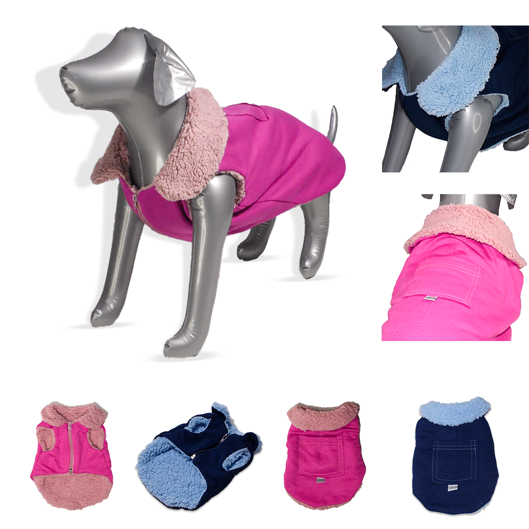 Winter Clothing for Dogs - Fur Vest