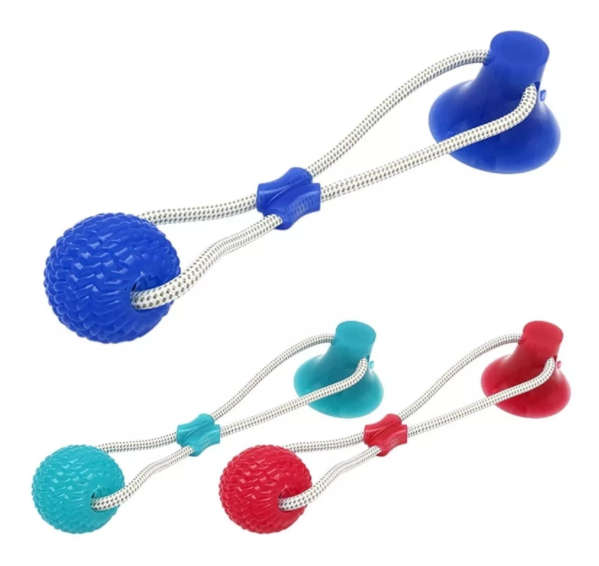 Pull-along ball for dogs