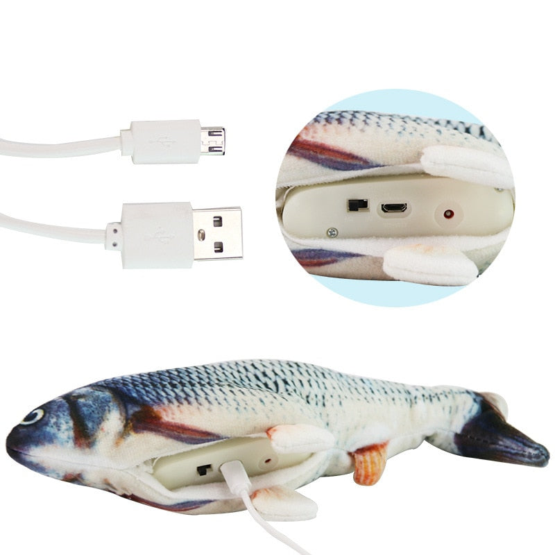 Interactive Toy for Cats - Electric Fish