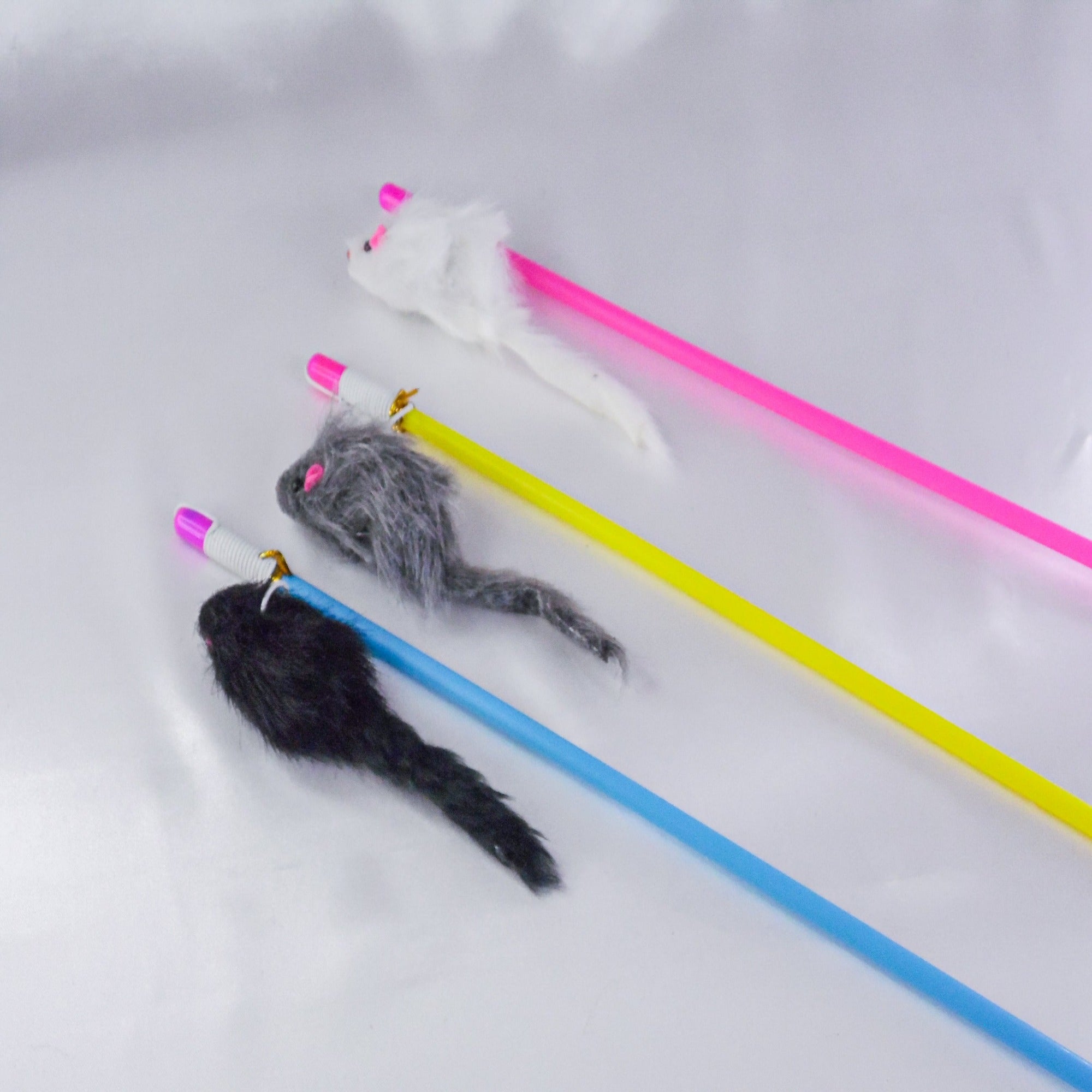 Interactive Toy for Cats - Mouse Wand