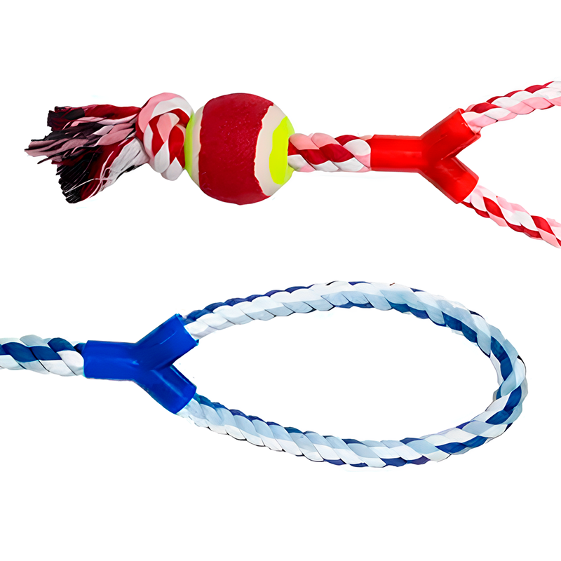 Interactive Toy for Dogs - Rope Ball